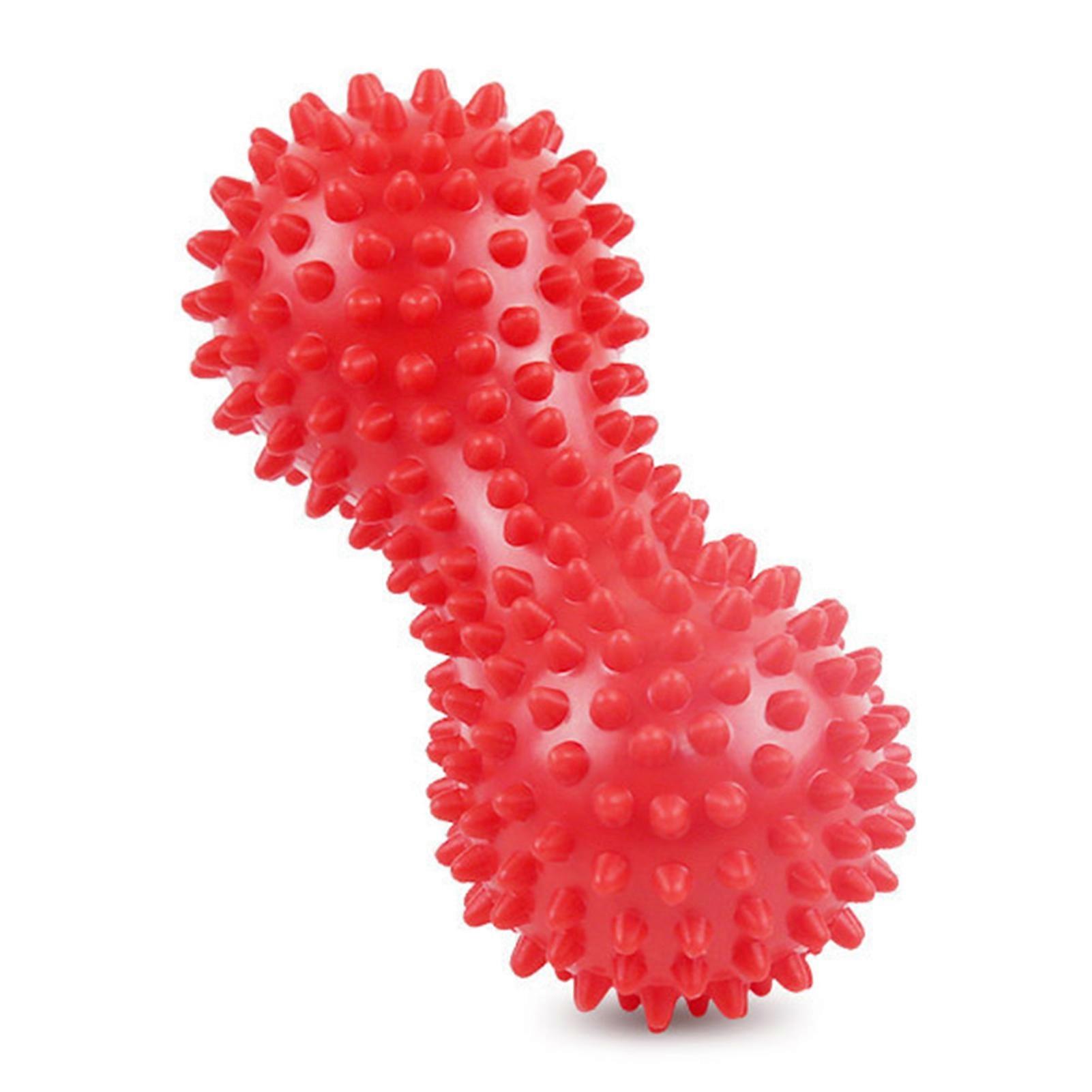 PVC Peanut Spiky Massage Ball Fascia Ball for Outdoor and Indoor Fintness Exercise