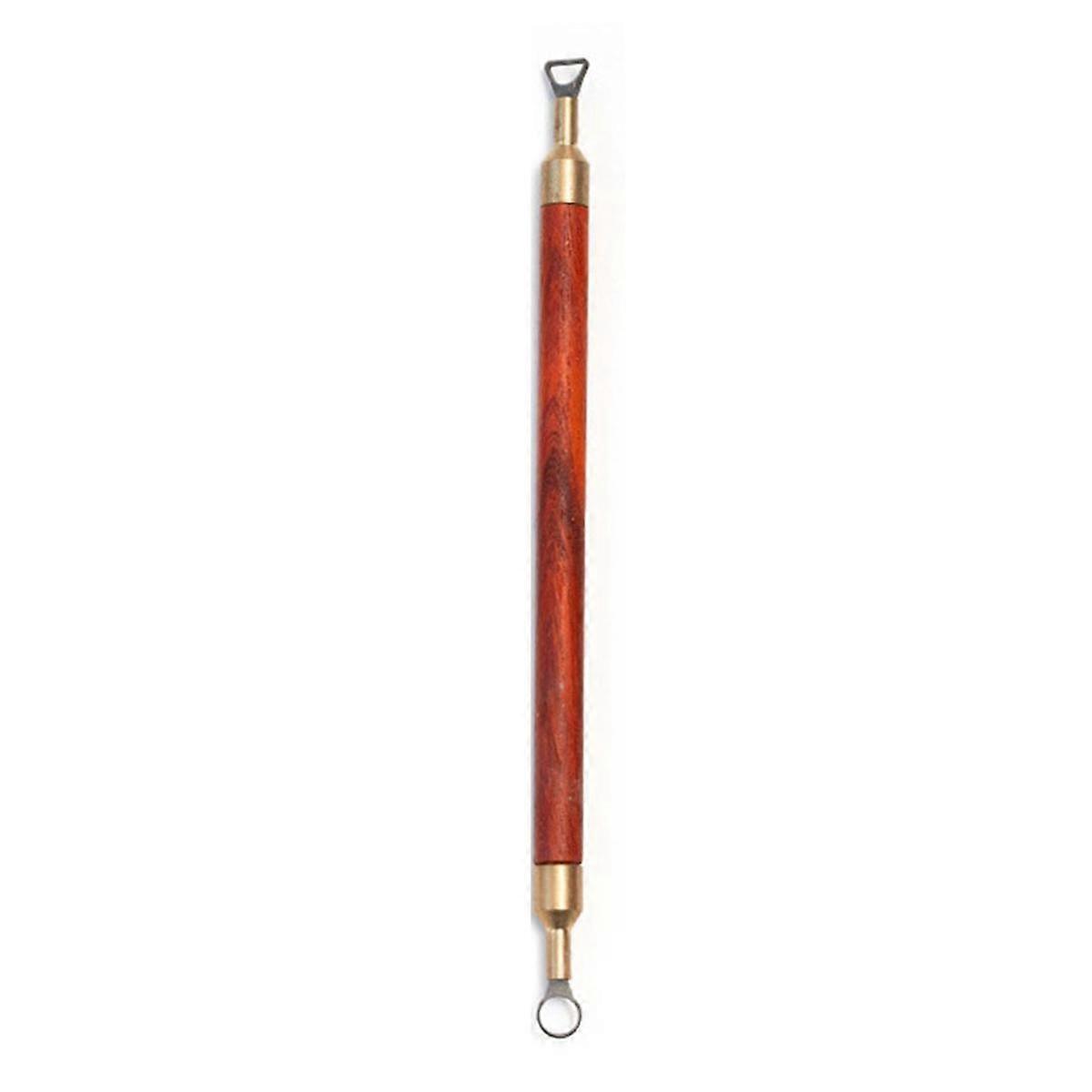 Tungsten Steel Double-Head Trimming Scraper Wooden Handle Sculpture Trimming Ceramic Texture Carvin