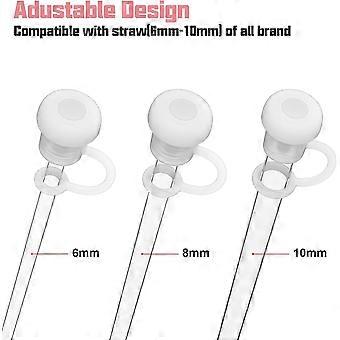 Couvercles Pailles Silicone Stanley - Lot 8 Animaux Marins - 10mm - Pour Gobelets 887ml/1,2L Accessoire Gobelet Stanley