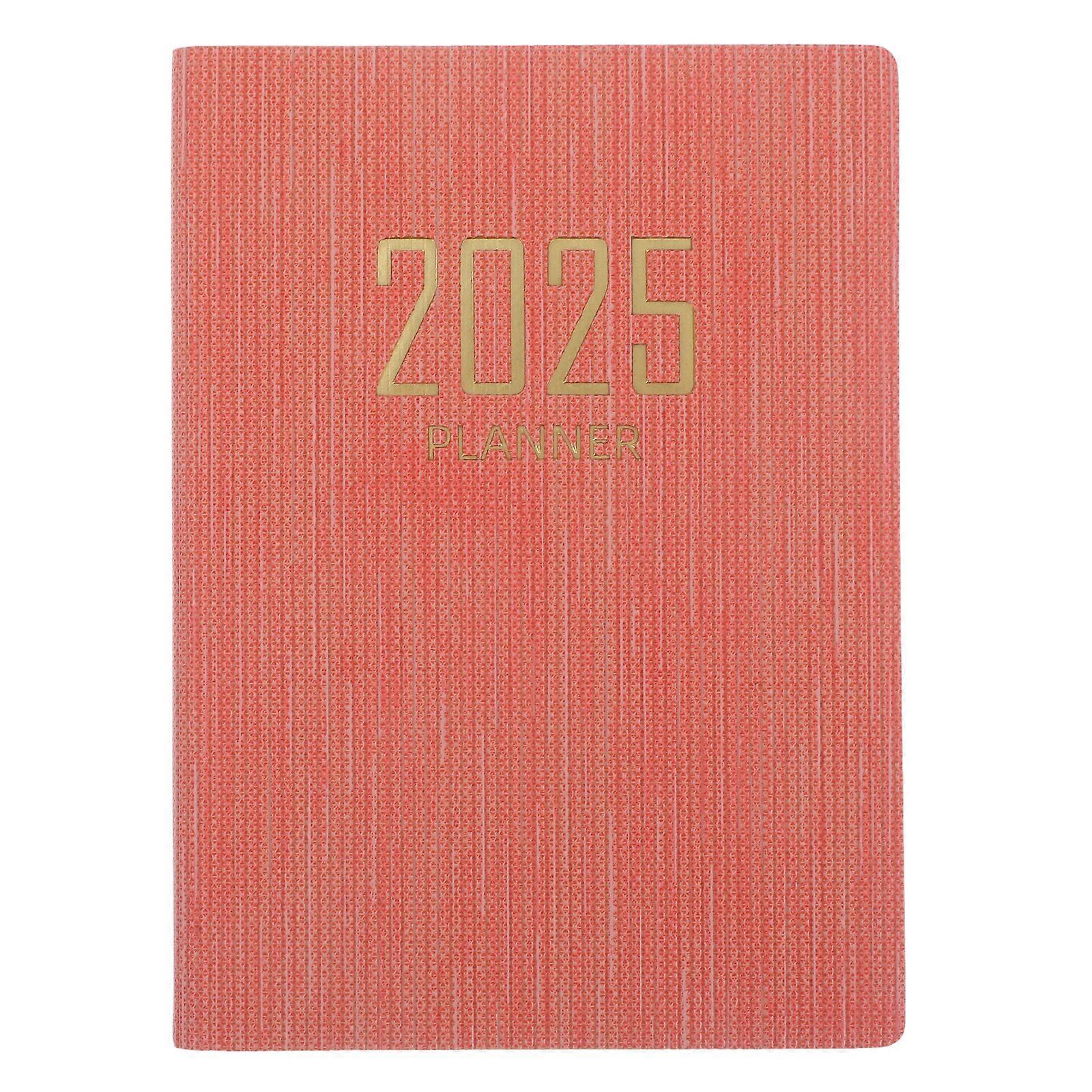 Office Work Planner Mini Notepad Home 2025 Yearly Schedule Notepad Daily Planning Notebook (A7)