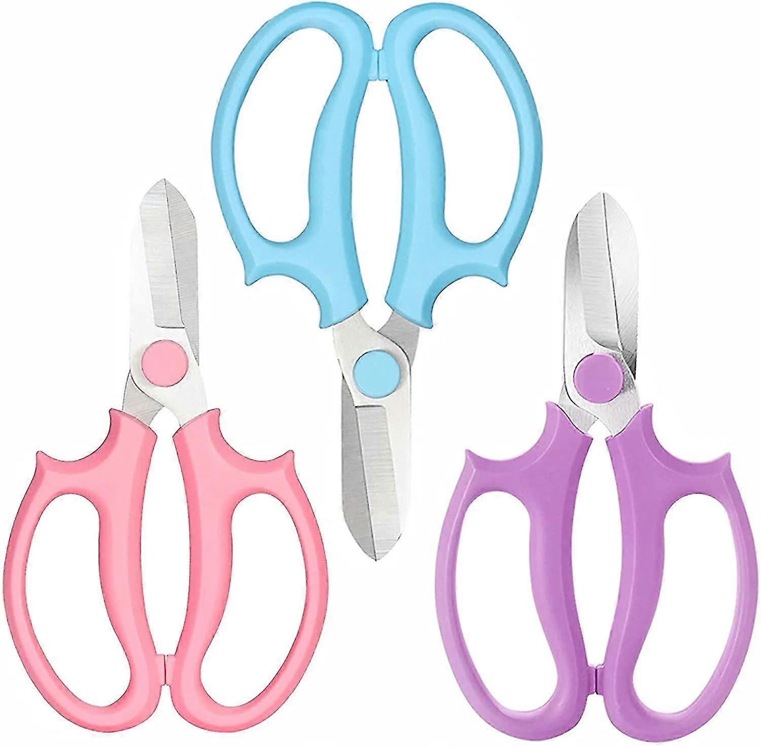 Flower Shears, High Quality Steel Garden Pruning Shears Flower Fruit Leaf Scissors Hand Pruning Shears Pruning
