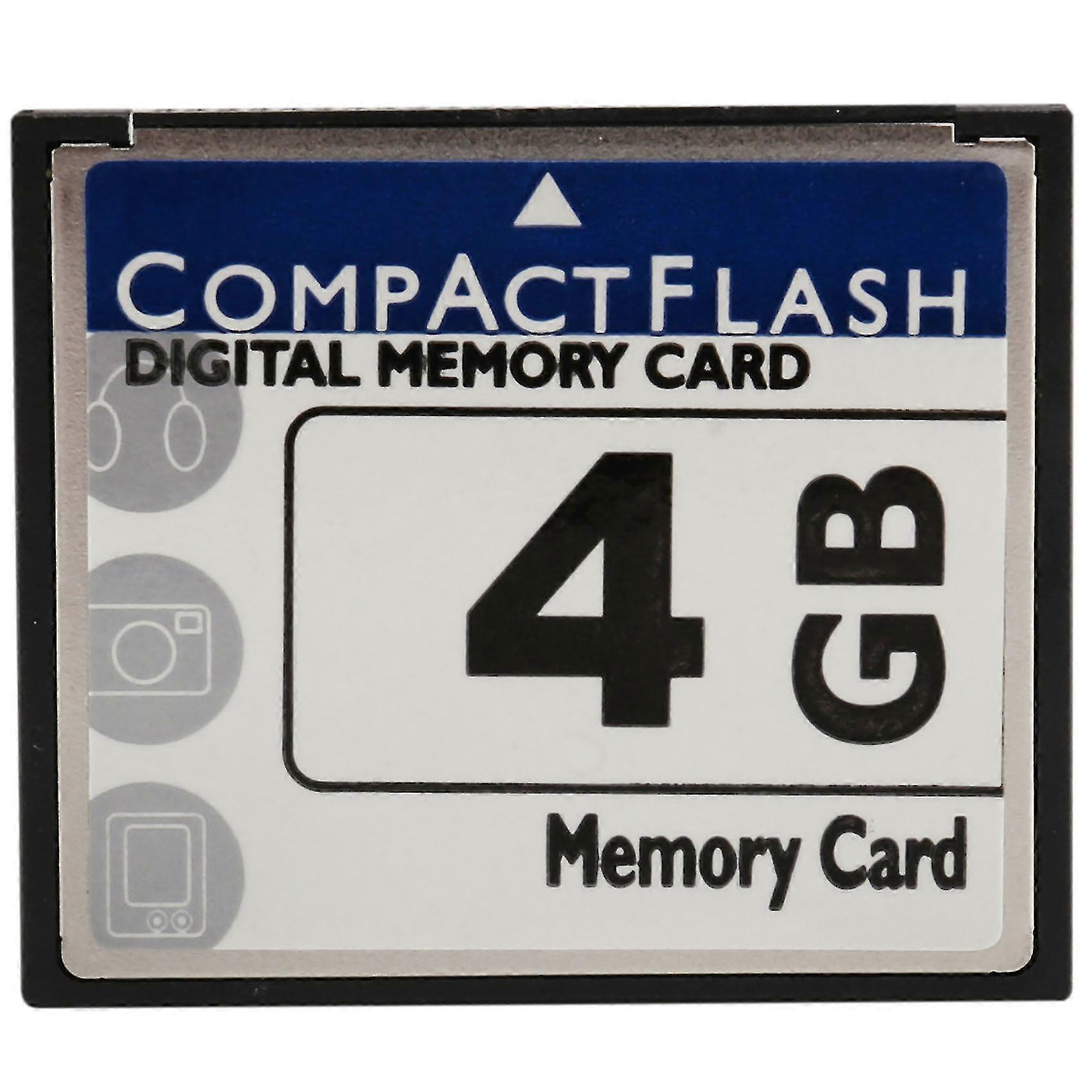 Professional 4gb Compact Flash Memory Card(white&blue)