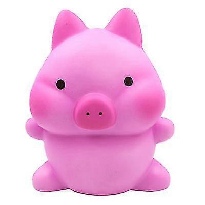 遅いリバウンド特大ピンクの豚スクイーズ、子供のためのストレス解消おもちゃ、大人