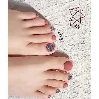 knstliche ngel natrlich Rosa Ngel, kurz  Babe Round Softgel Press on Nails