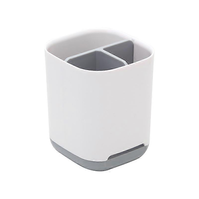 Toothbrush Holder Bathroom Storage Organizer Caddy, Small, Gray