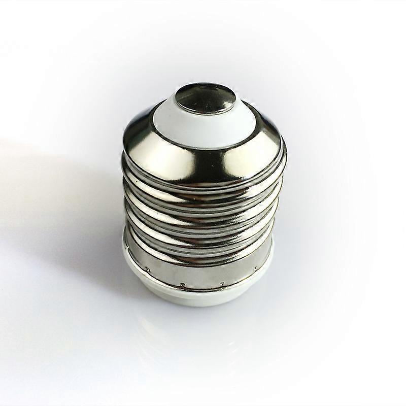 4x Socket Adapter - E40 to E27 Socket Converter - E27 Base Lamp Holder Adapter for Halogen LED Bulb
