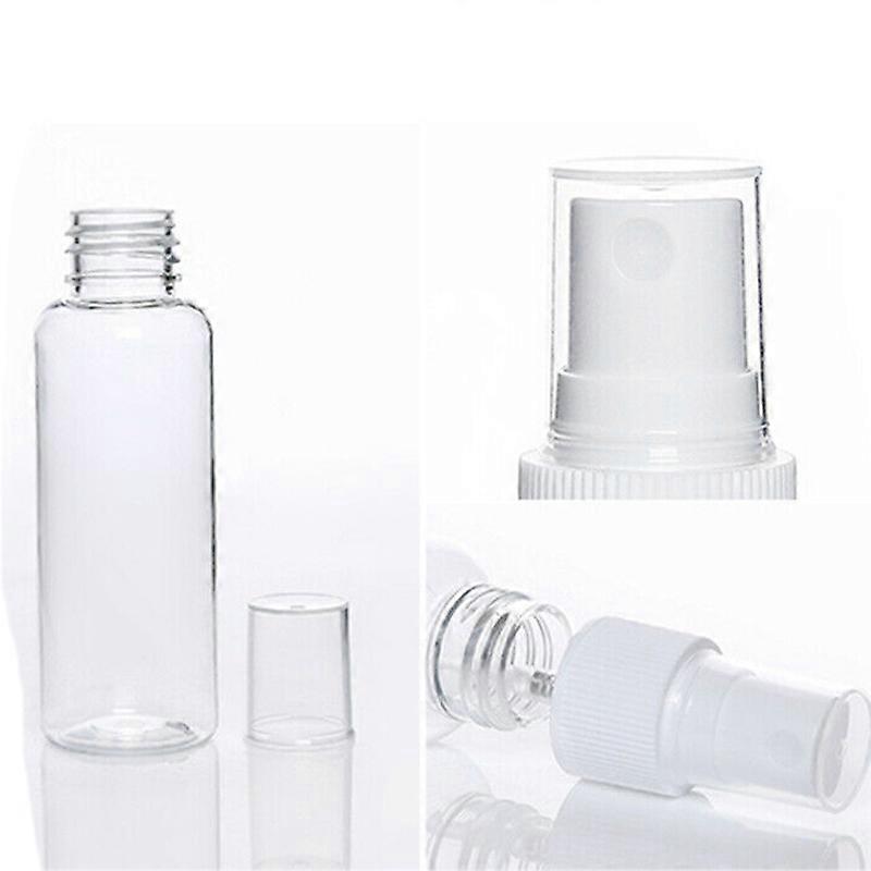 Portable Empty Spray Bottle Pump Mist Cosmetic Container Clear 100ML