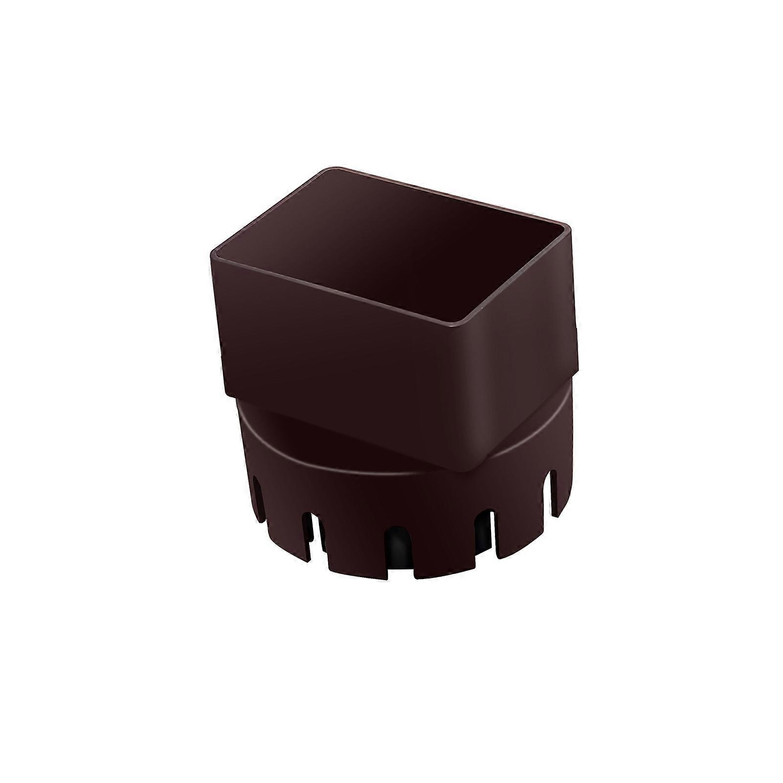 Downspout Adapter Universal Easy Installation Improve Water Drainage Plastic Rain Gutter to Drain Pipe Extender Connector KAESI