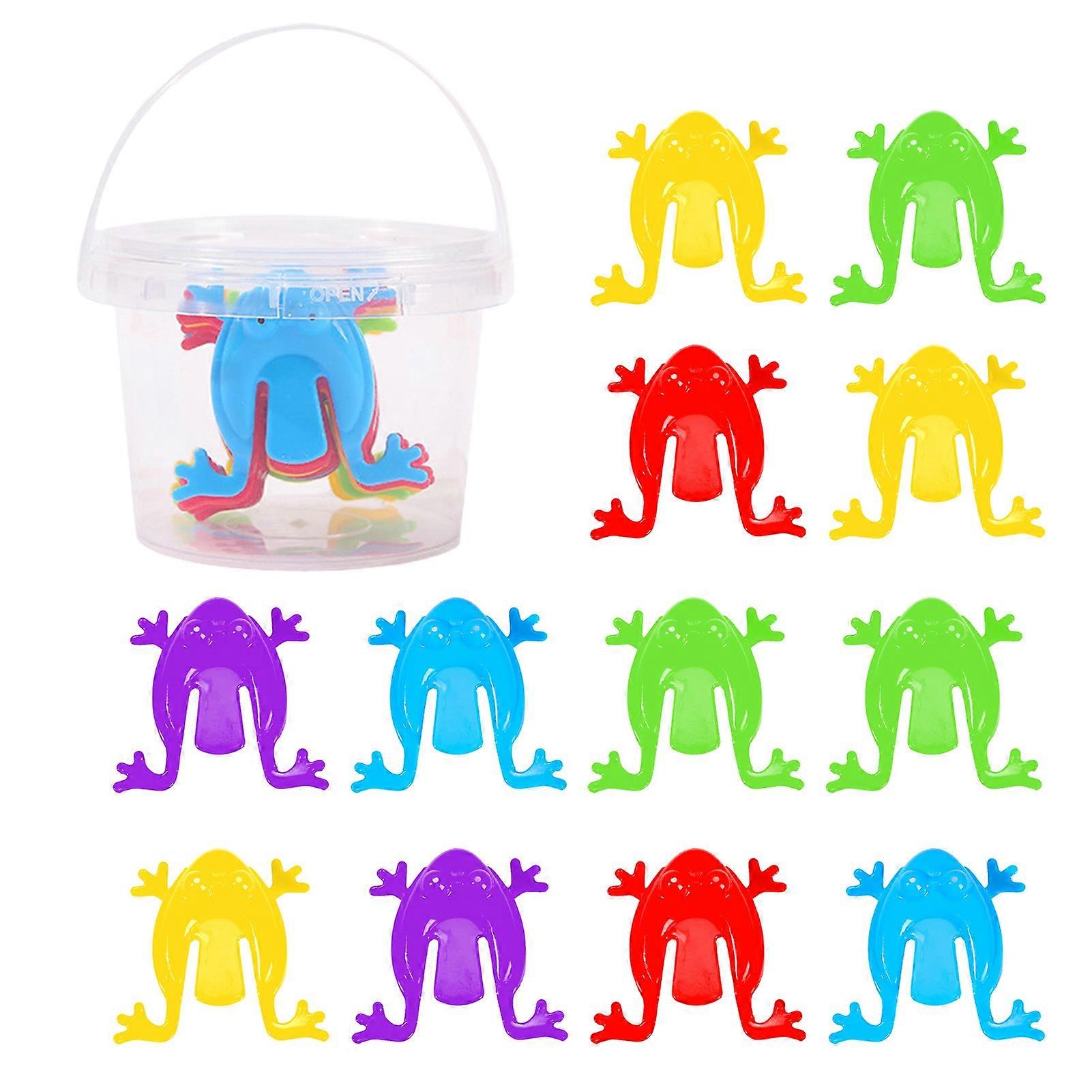 1 Set Bounce Jump Frog Toys Fun Parent-Child Interaction Multiplayer Competition Frog Toys Kids Toys Kaesi