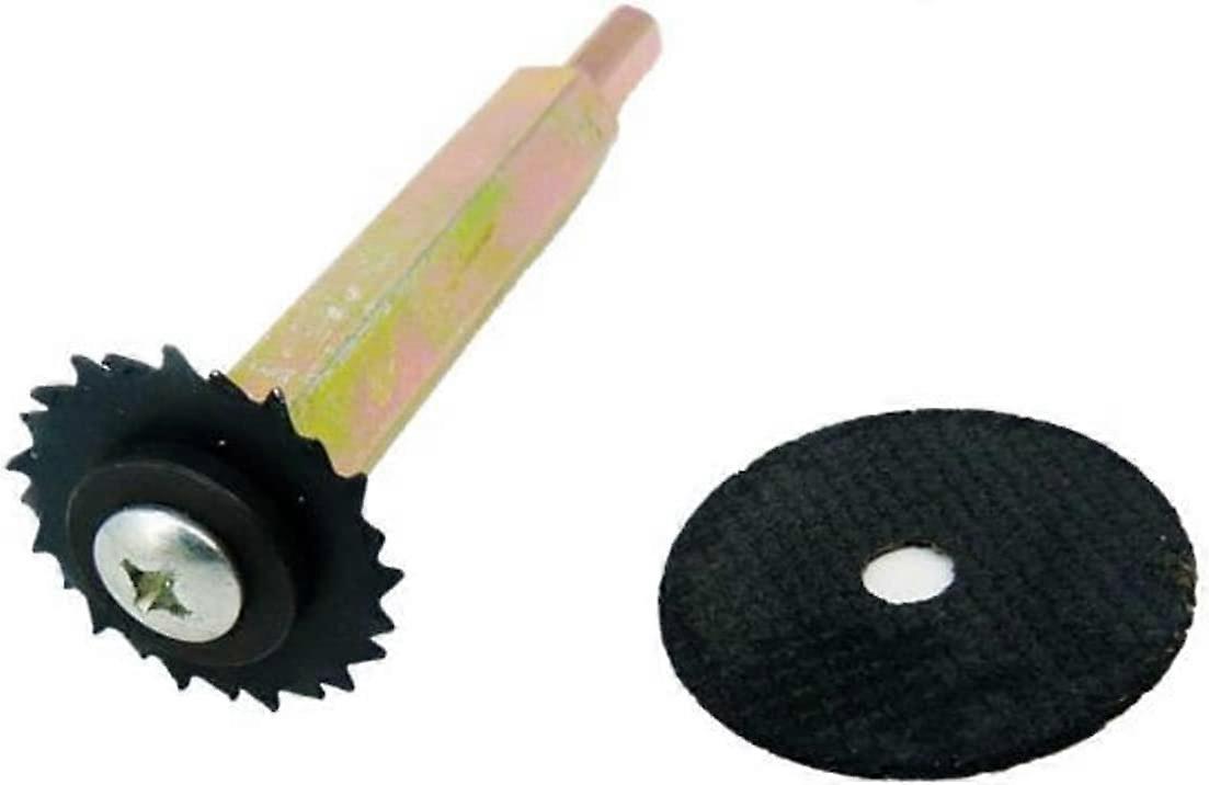 2 Pcs Metal Inside Plastic Pipe Cutter Cutting Disc Rotary Tool