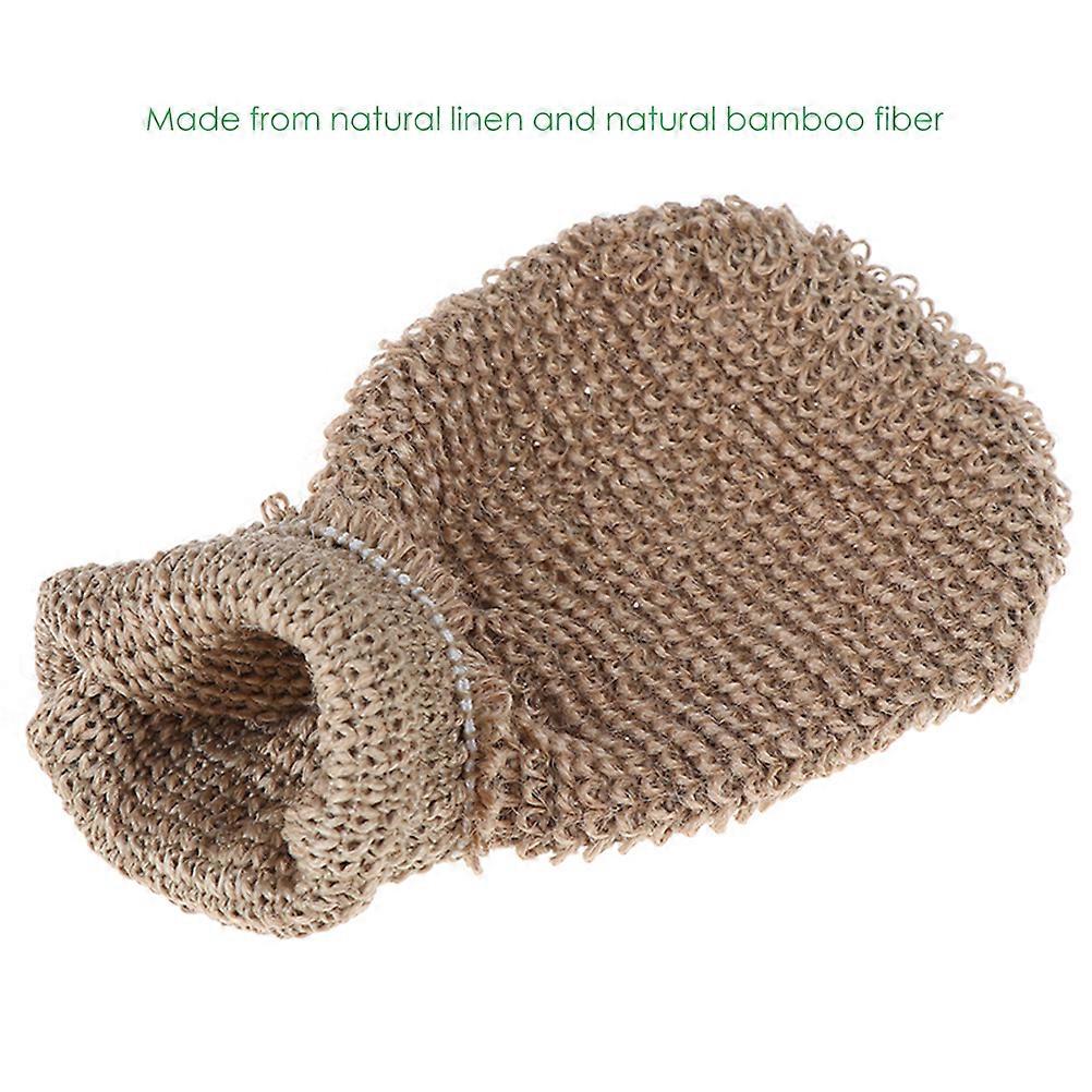 2 Pcs Bath Shower Gloves Mitts for Exfoliating and Body Scrubber Eco Friendly Exfoliating Tools