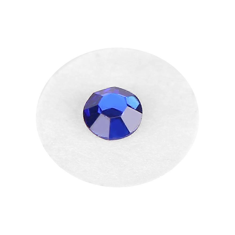 10pcs/box Clear Dental Tooth Nail Decoration Crystal Gem Rhinestone Blue
