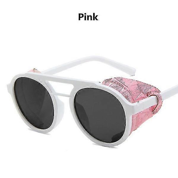 Retro Steampunk Sunglasses For Men [powder Skin]