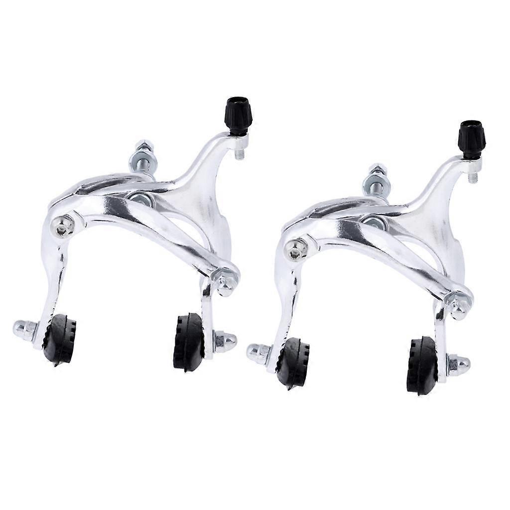 2X Uzun Kol Kelepçesi Yan Çekme Kaliper Fren Seti Sürtünme Tekerlek Freni Ön