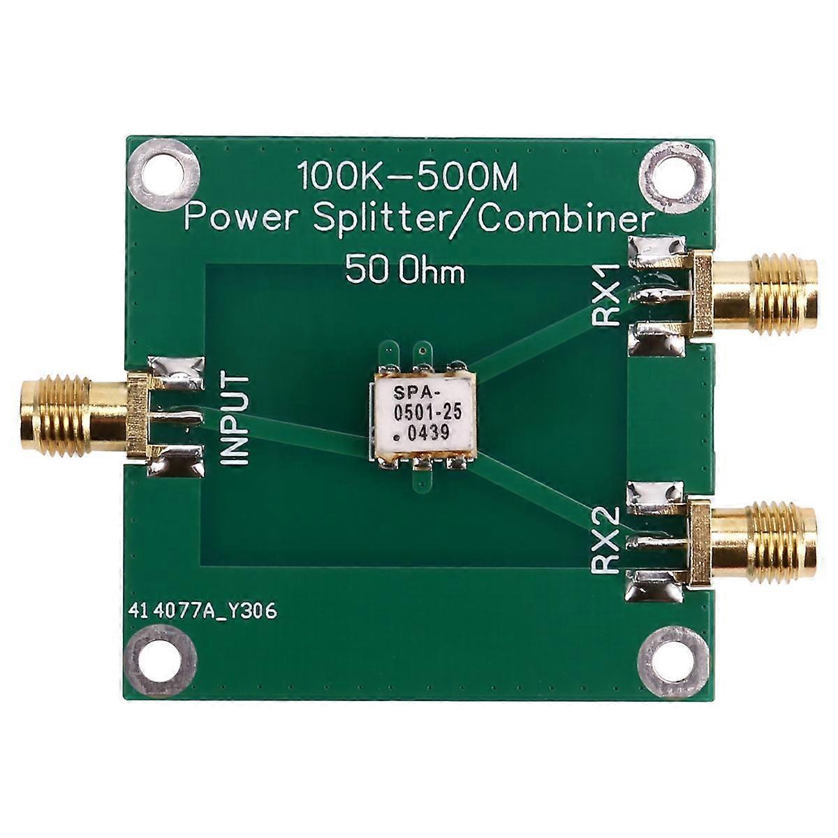 50 Ohm 100K-500MHz Power Divider Combiner/Splitter (Without Shell)