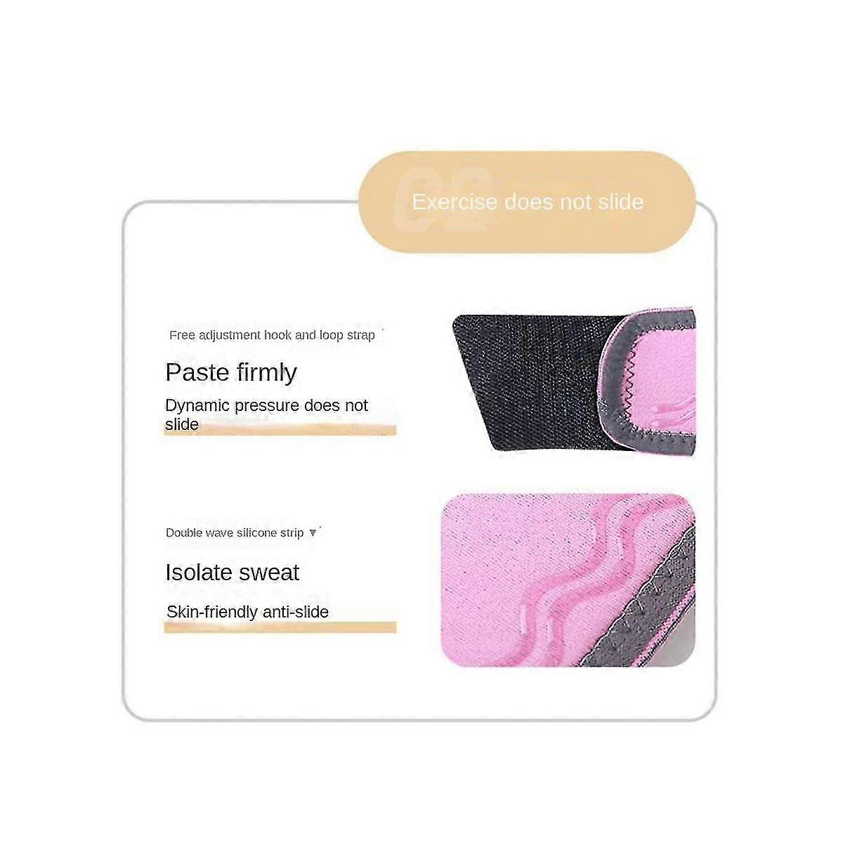 膝パッドシリコンアンチスポーツ関節炎膝プロテクター膝オープン縄跳び膝パッドサポートバープロテクター