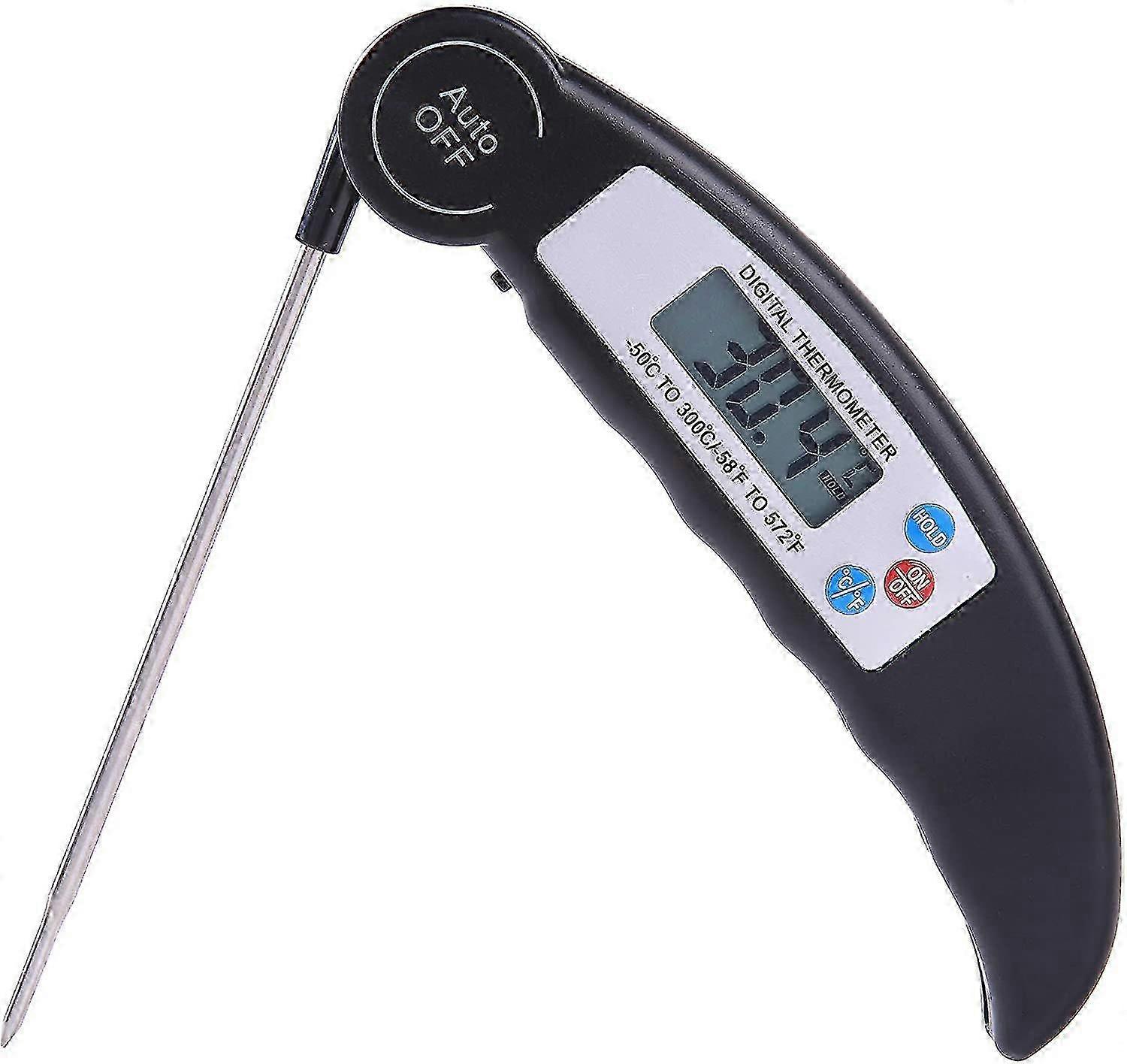 Cooking Thermometer Digital Instant Read Food Thermometer With Foldable Long