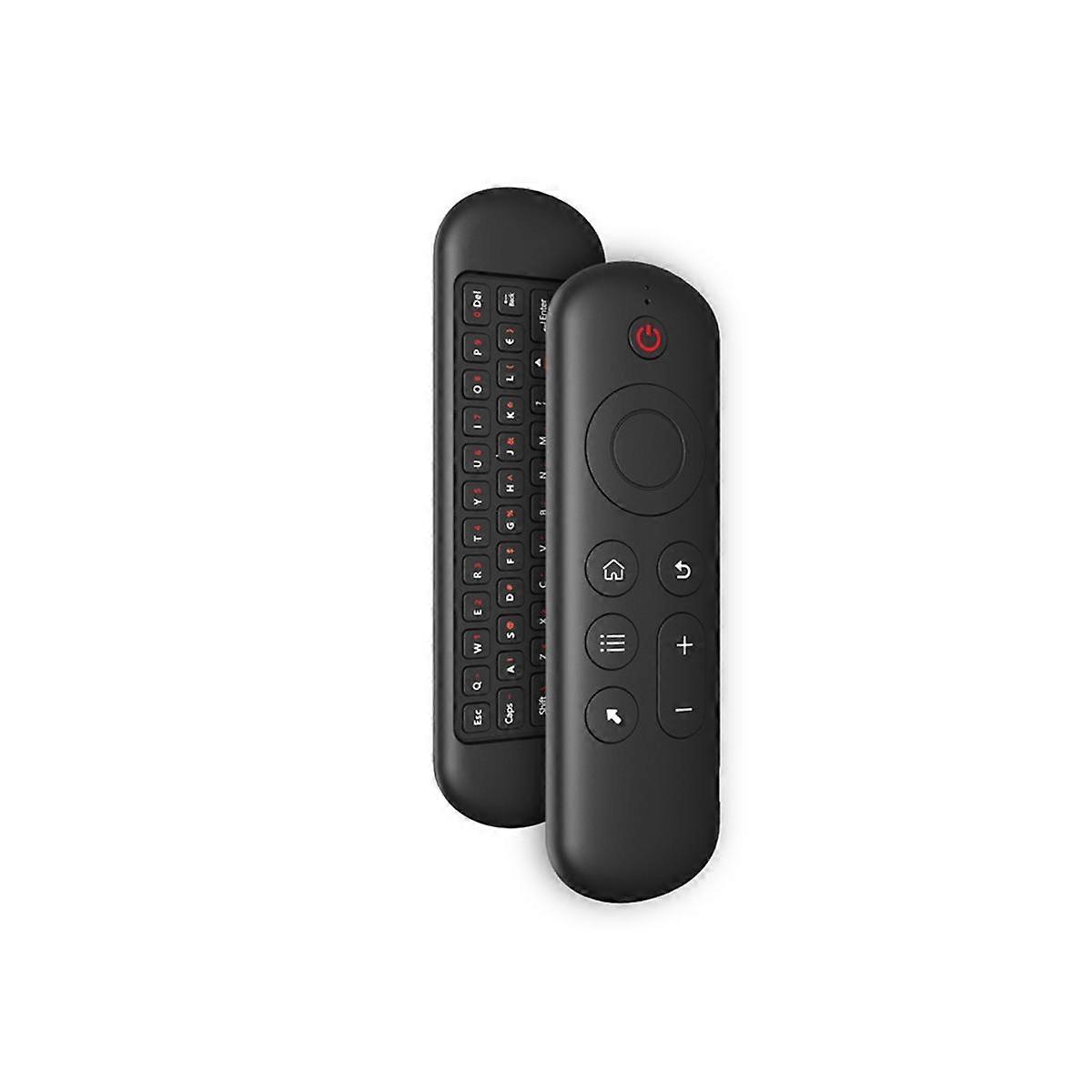 Flying Mouse 2.4G + Bluetooth Double Modèle Coloré Rétro-éclairage Clavier Intelligent Télécommande TV