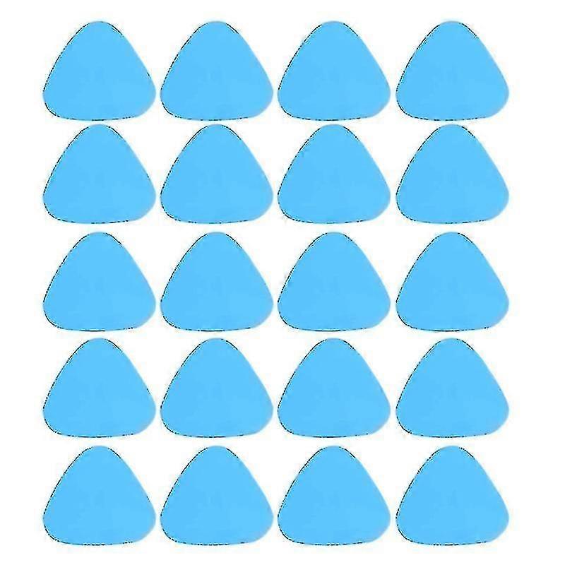 Triangle Plastic Scraper Pry Opening Tool Auto Window Tint Foil Car Scraper 20x