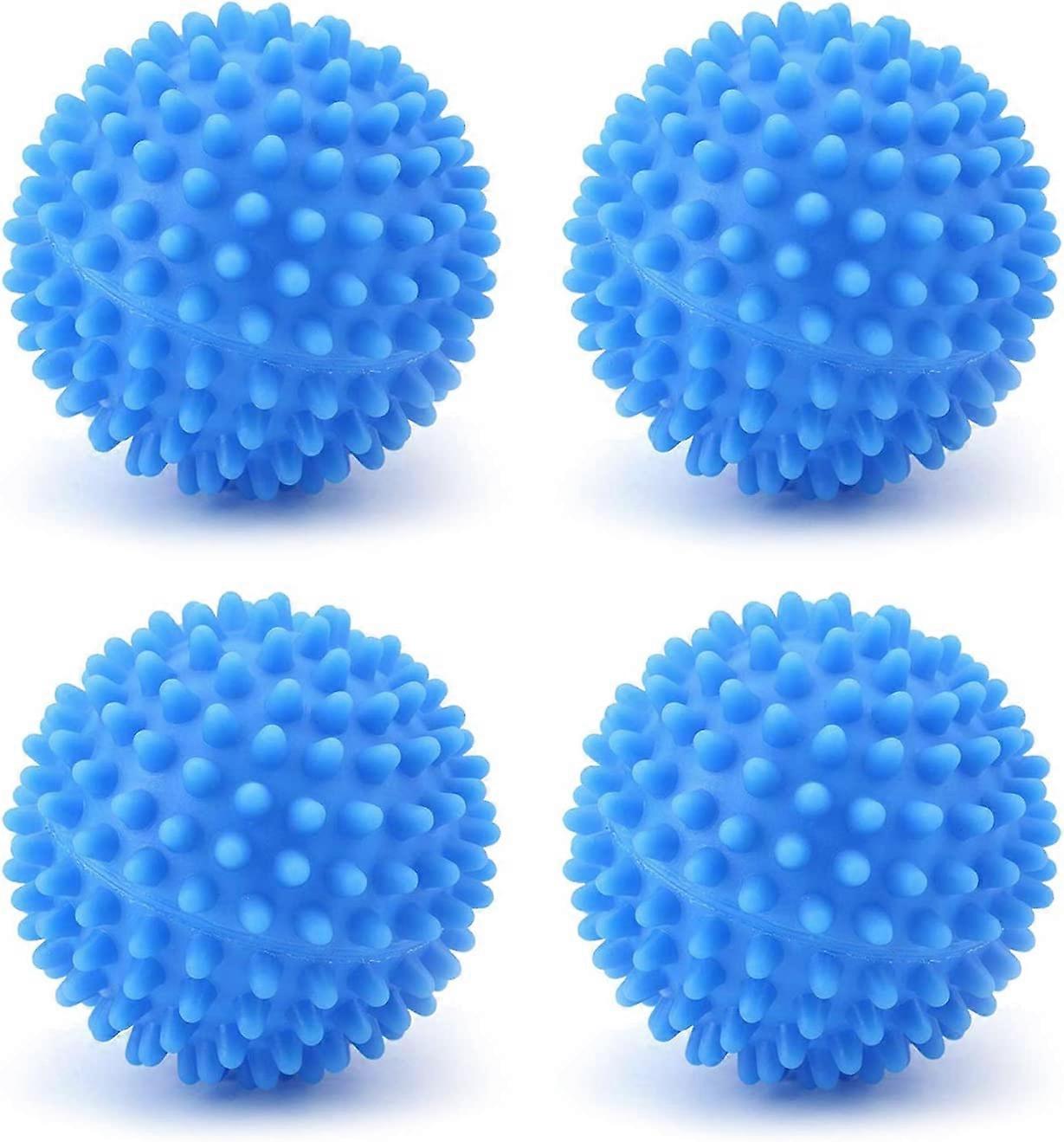 4 Pack Reusable Tumble Dryer Balls, Washing Machine Softener Balls