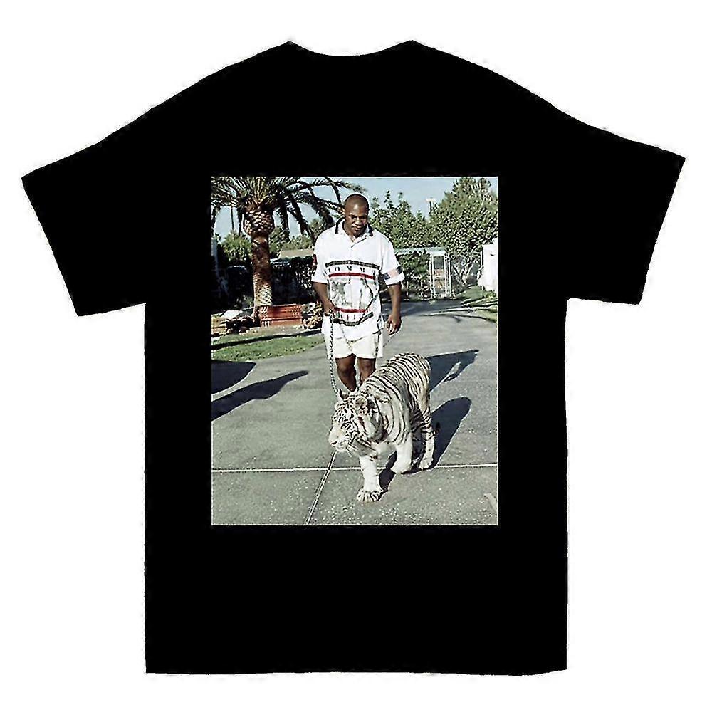 Mike Tyson Walking Tiger T-shirt