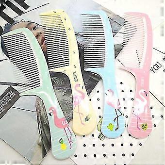 Women Girls Portable Plastic Hair Comb