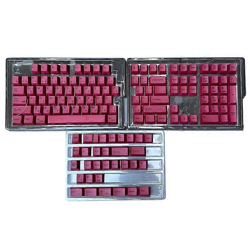 PBT Keycaps 140 Keys Japanese CherryProfile Keycap for Mechanical Keyboard