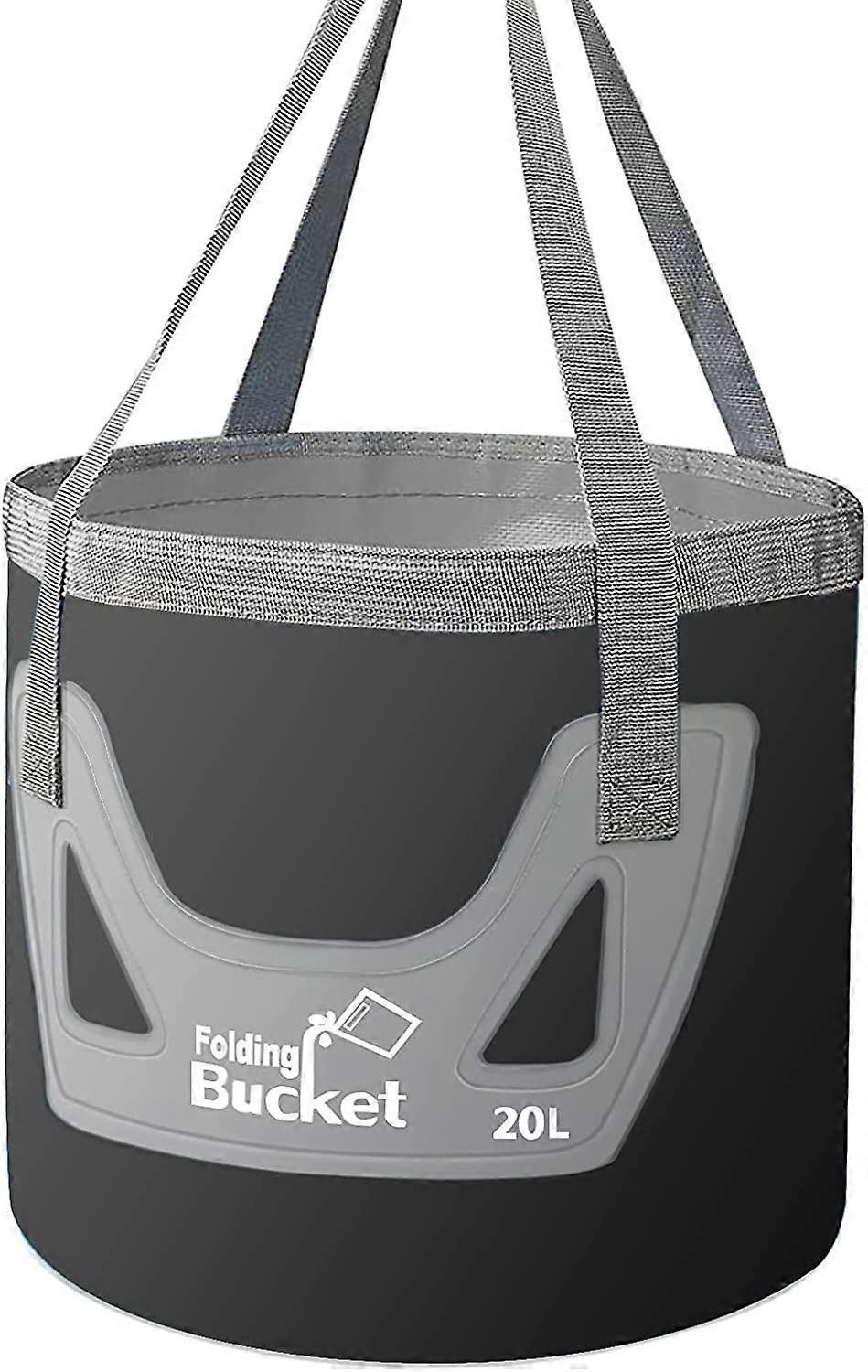 Collapsible Bucket, 20L Space Saving Foldable Bucket Water Storage