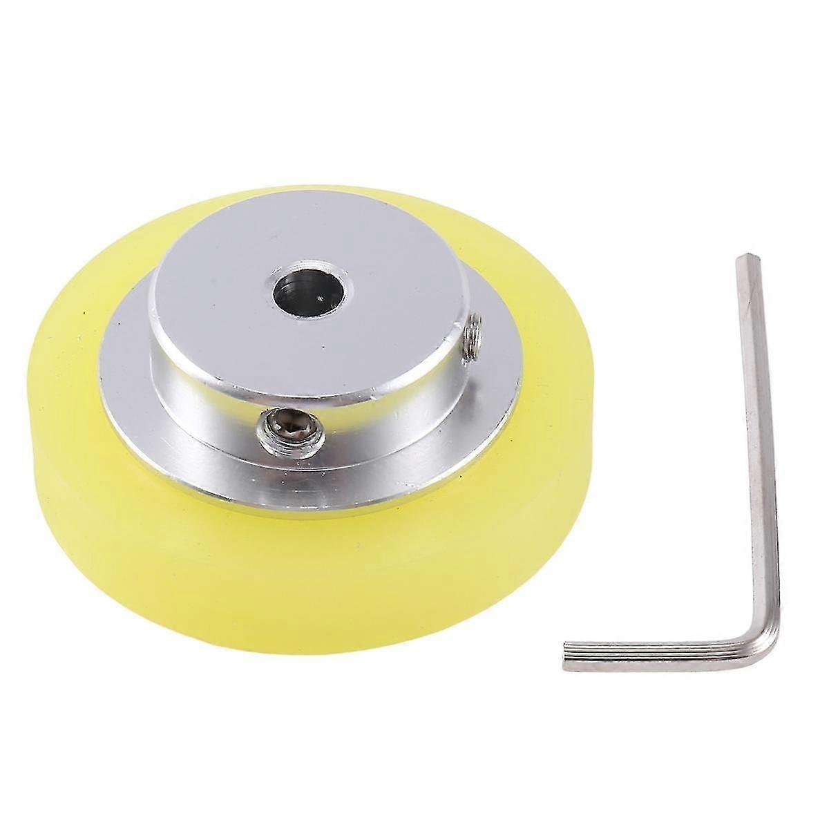 Diameter 50mmx6mm Industrial Aluminum Measuring Encoder Meter Wheel For Industrial Encoder Accessor
