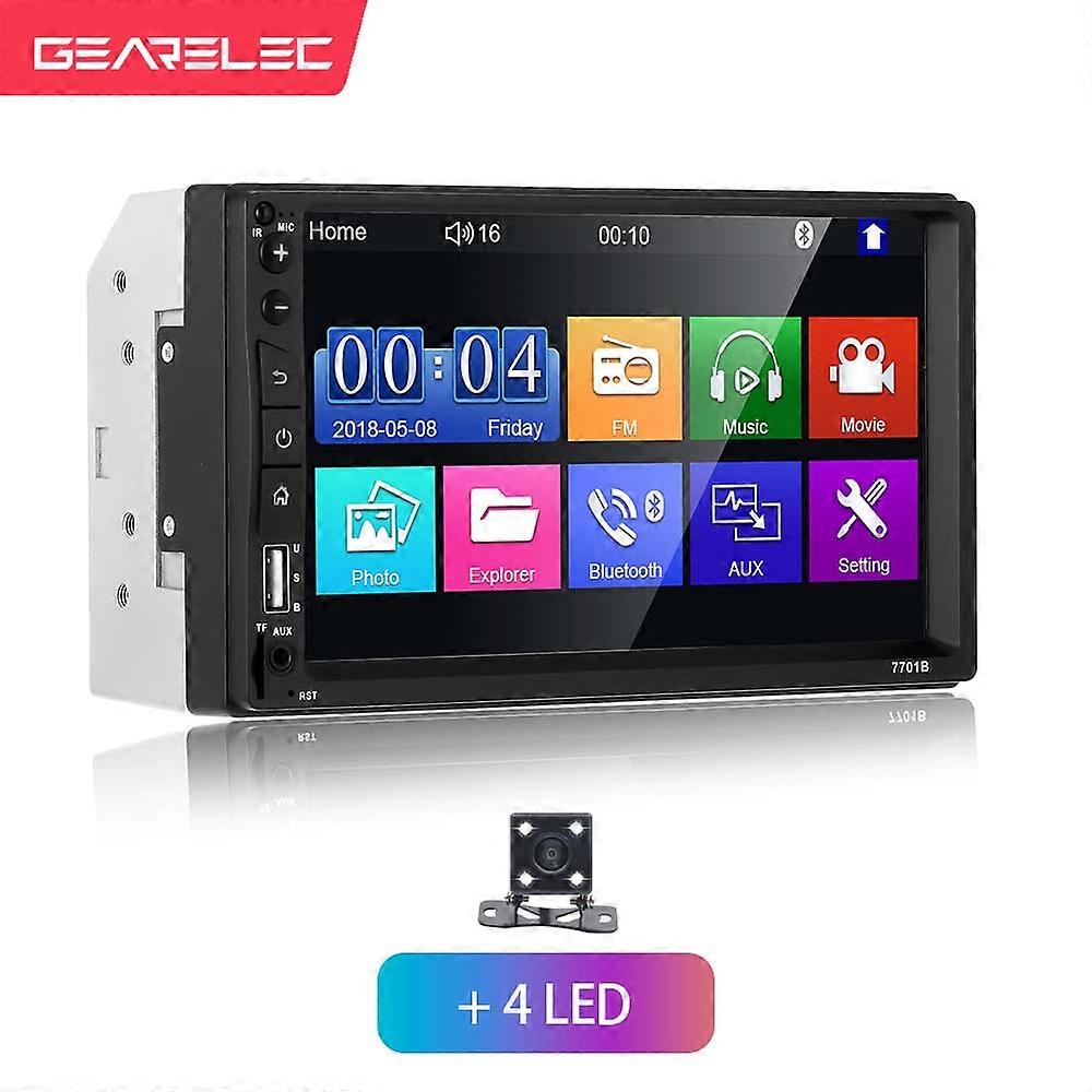 2 Din Autoradio 7" Touchscreen Autoradio Autoradio Multimedia Video Player Auto Audio MP5 Bluetooth USB TF FM Empfänger