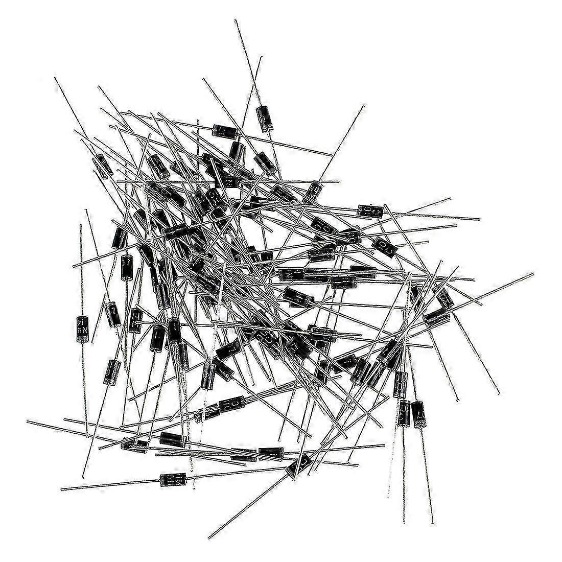 100pcs Rectifier Diode 1n4007 In4007 Do-41 1a 1000v
