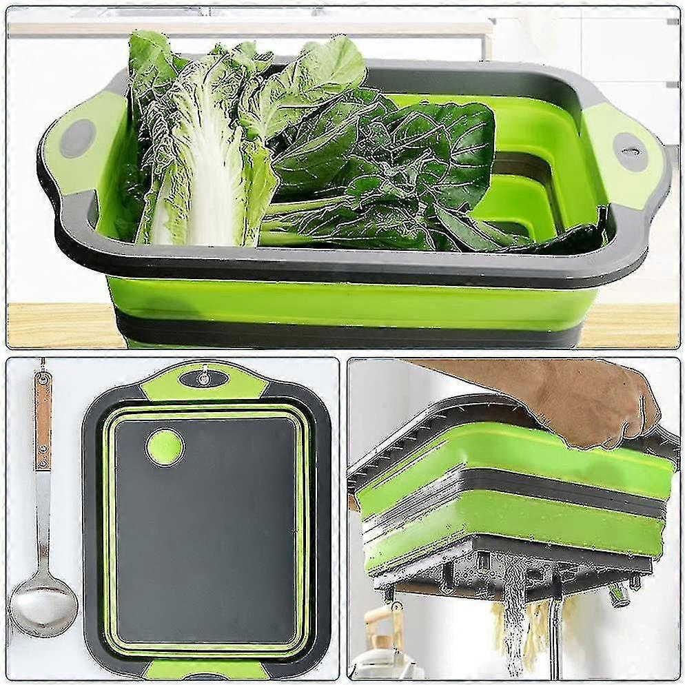 Collapsible Cutting Board, Multifunction Chopping Board Sink Folding Cutting