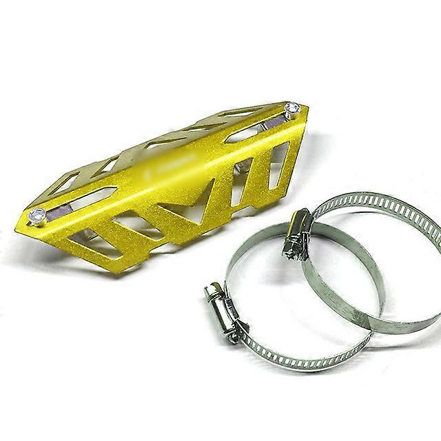 Universal Motorcycle Front Fork Shock Absorber Guard Protective Cover Exhaust Surface MufflerPipe Leg Protector