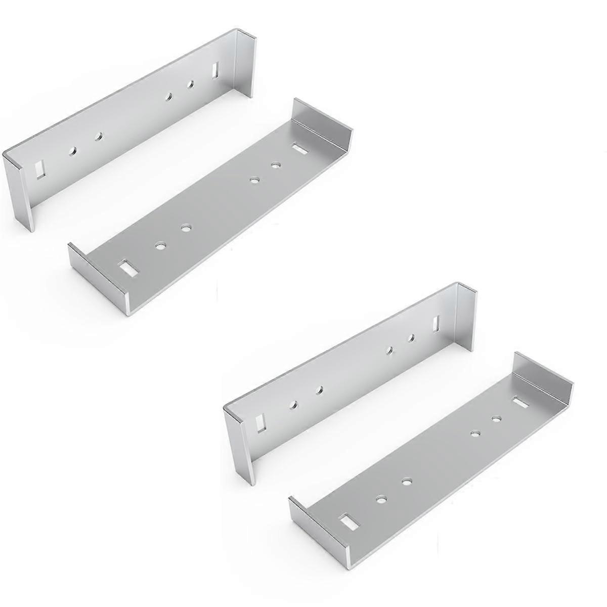 Metal Mailbox Mounting Bracket Large for Mailboxes with 8Inch Wide Floor 4Pcs