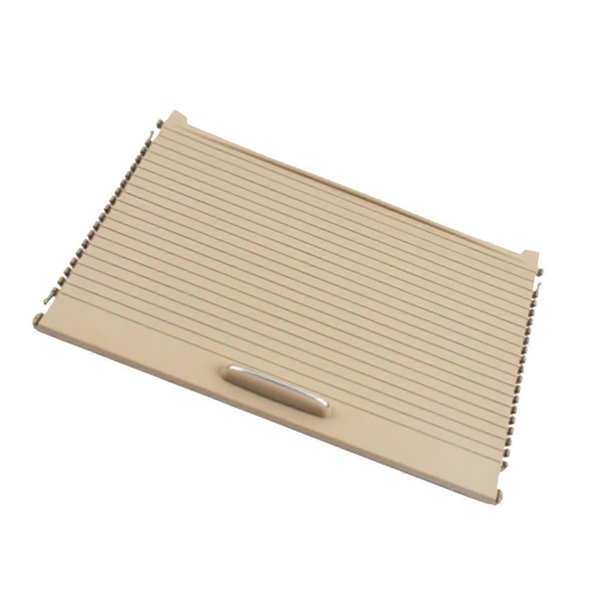 Auto hintere Armlehne Box Wasserbecherhalter Vorhang für W204 W207 Getränkehalter Schieberollo Beige