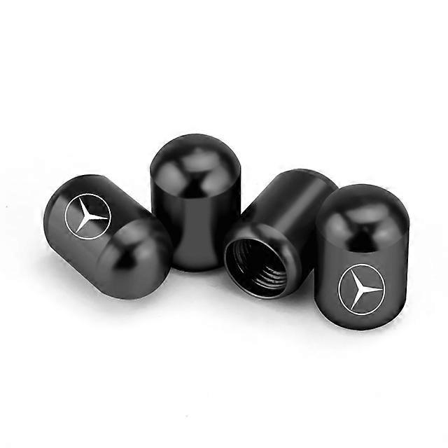 4pcs Car Styling Wheel Tire Valve Caps Tyre Rim Stem Covers For W177 W211 W204 W210 W124 W212 CLA W205 W202 CLS GLA GLC