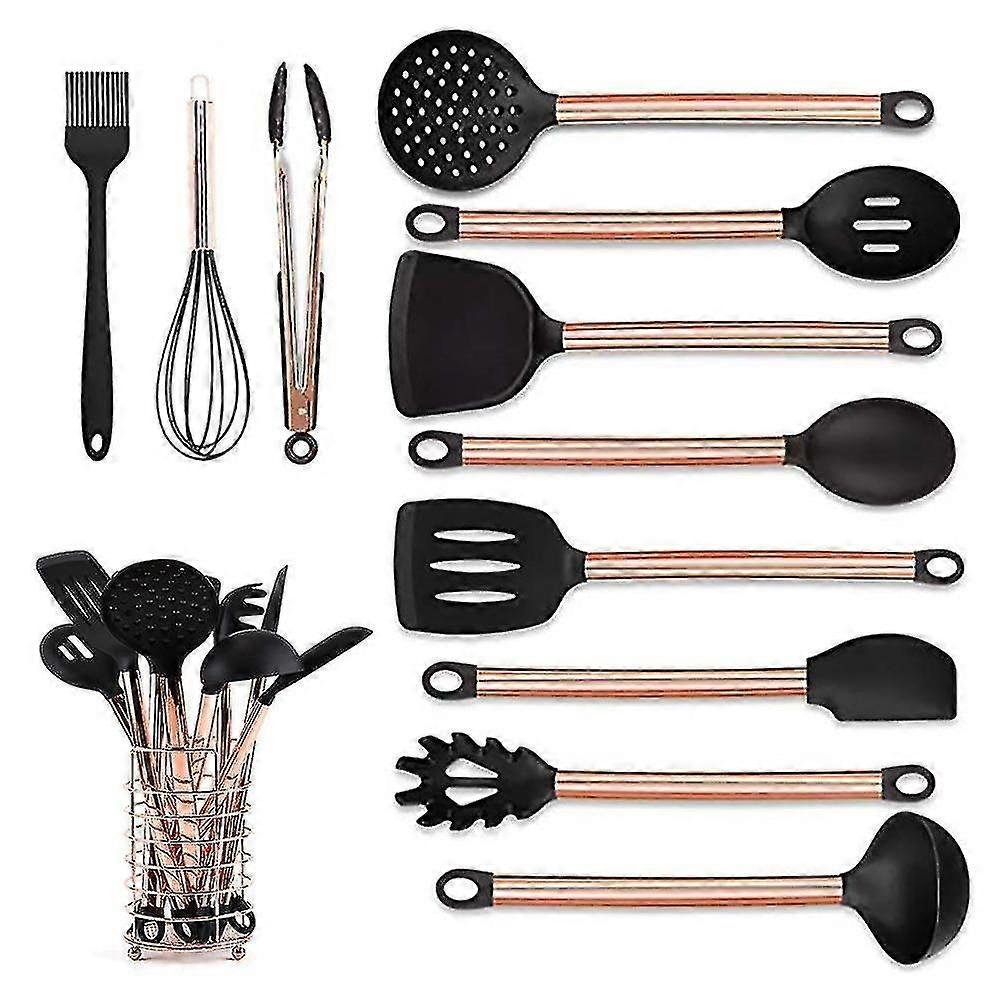 Kitchen Utensils Stand Tools 11pcs Nonstick Silicone Set|cooking Tool