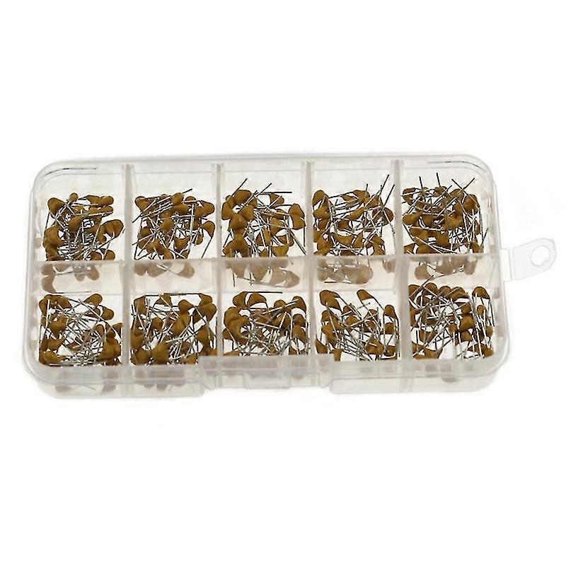 Multilayer Monolithic Ceramic Capacitor 10pf- 100nf 10 Value 50v Durable 300pcs