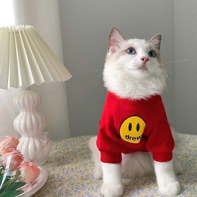 Jesienne stroje dla kotów Sfinks Odzież dla kotów Gotas Moda Bluza z kapturem dla zwierząt Ubrania Sphinx Kit Sphinx Kitten Pullover czat vetement