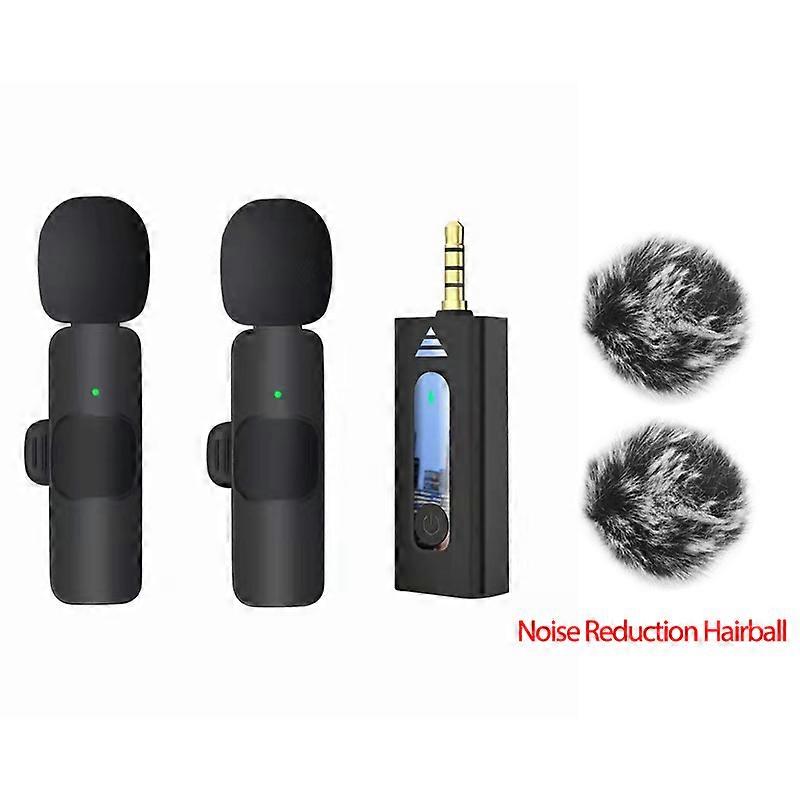 trådløs 3,5 mm lavalier revers mikrofon omnidirektionel kondensator mikrofon til kamera højttaler smartphone, optagelse mikrofon til youtube