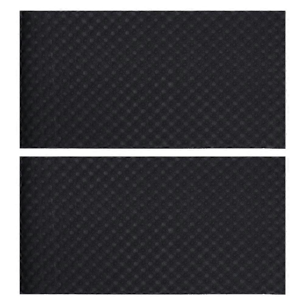 2pcs Practical Rubber Sound Insulation Cotton Plate Self-adhesive Shockproof Pad