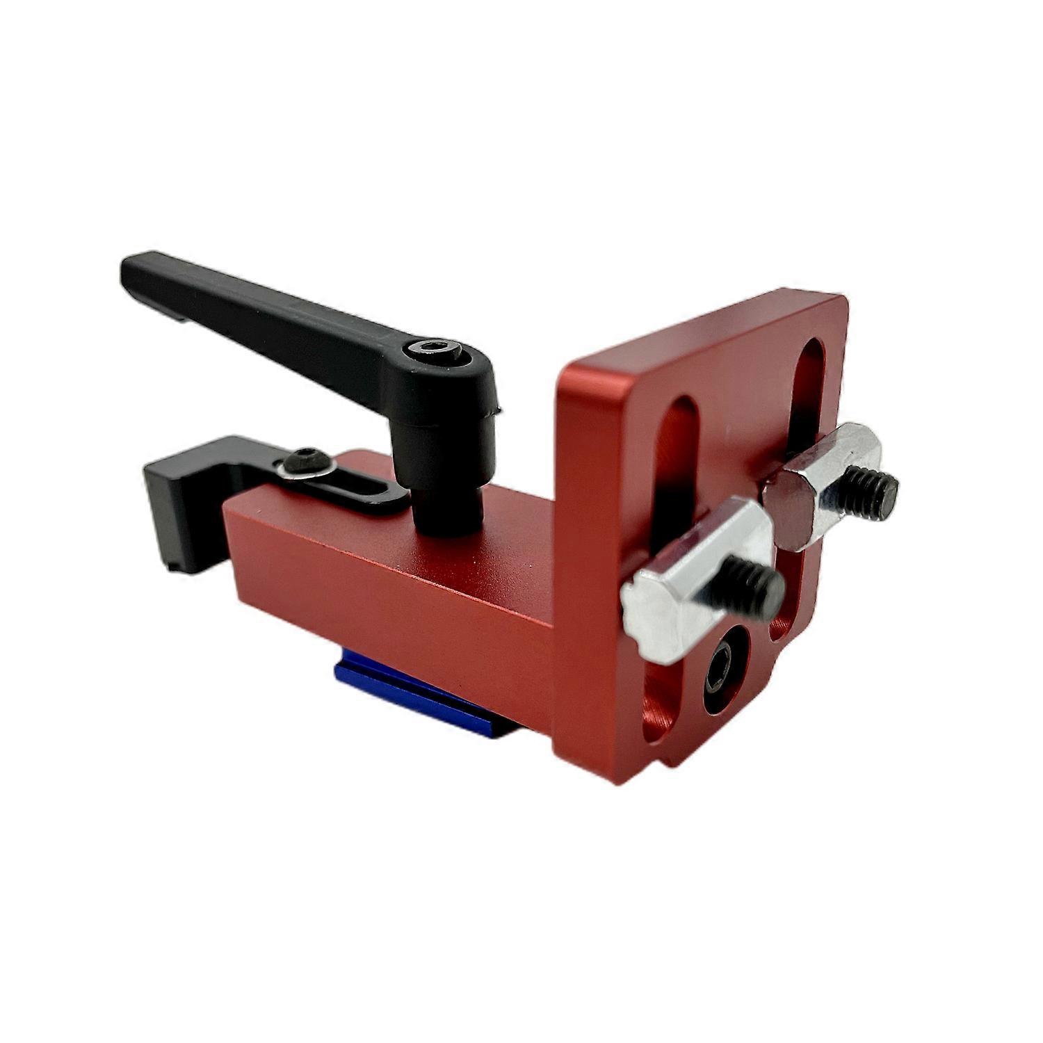 Woodworking T Slot Miter Track Fence Stop T-track Slot Sliding Connector Miter Track Stop Chute Locator Table Saw Rail Connector