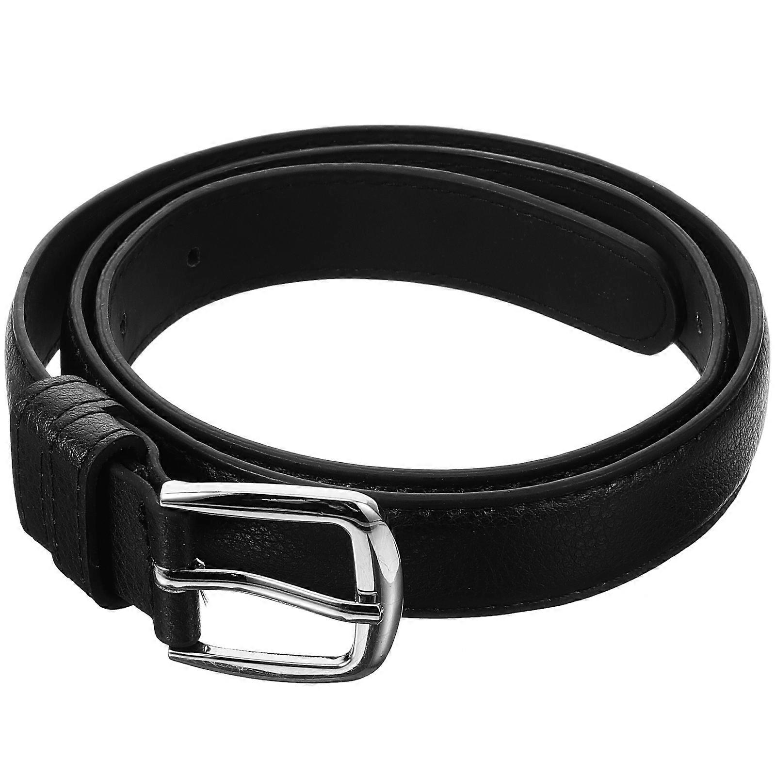 Boy Belt Strap Pants Belt Jeans Belt Kids Belt Artificial Leather Belt Strap Buckle Belt
