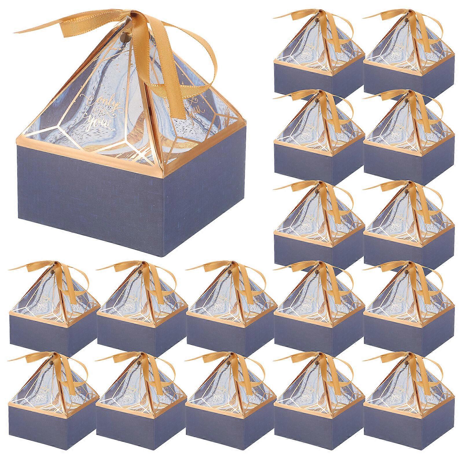 50Pcs Decorative Packing Boxes Small Novel Shape Candy Boxes Paper Present Boxes