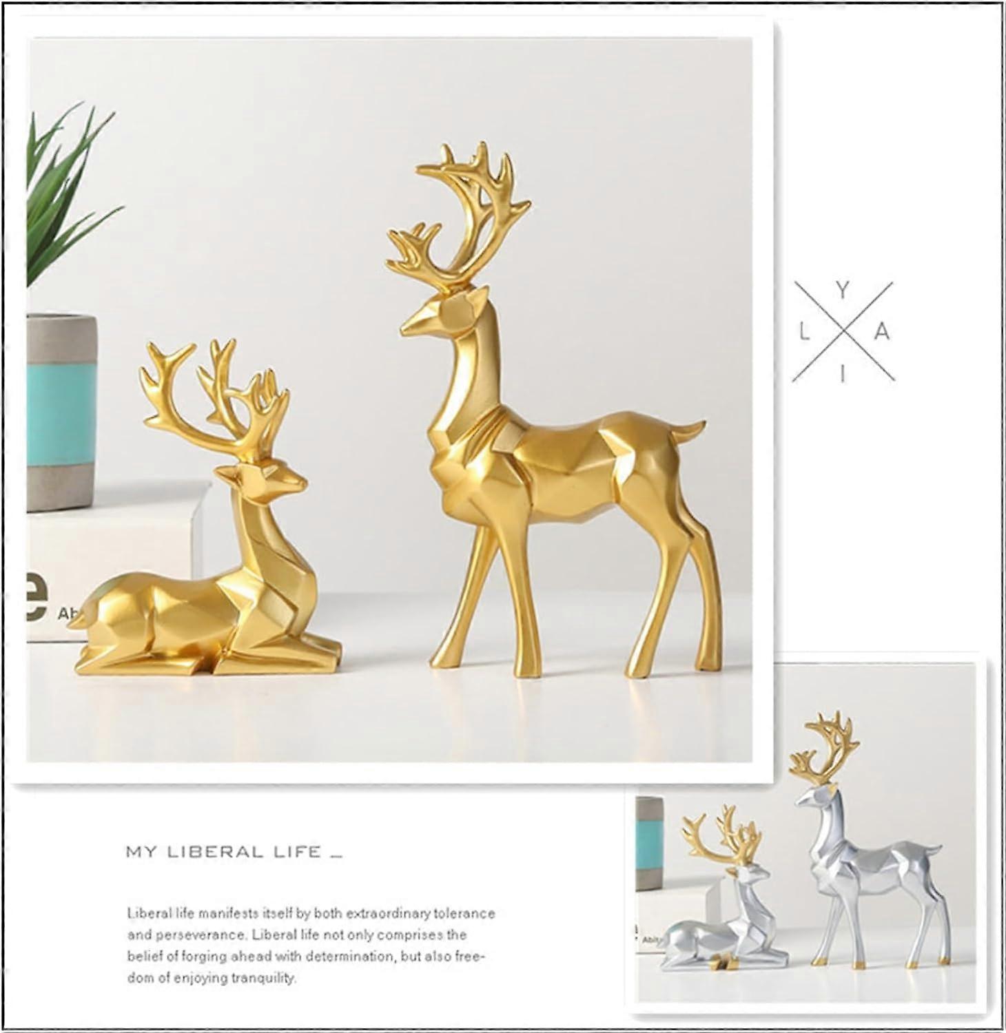 Moderna älgprydnader i nordisk stil, TV-skåp i vardagsrummet, vinskåp, inflyttningspresenter, heminredning