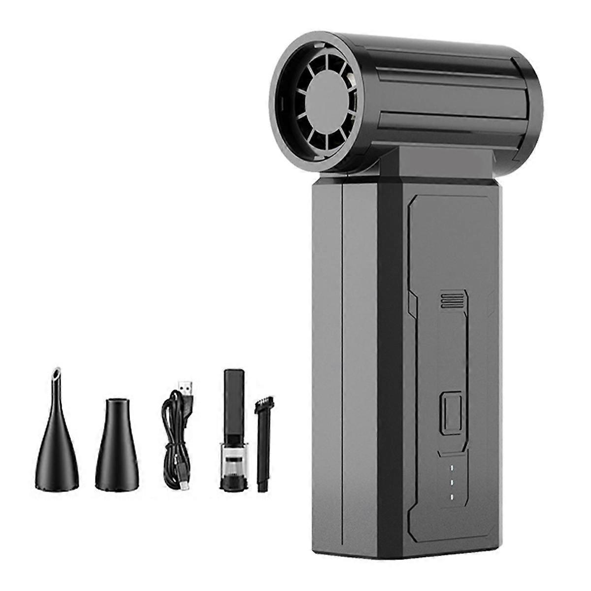 Mini Turbo Jet Fan 130000 RPM 35m/STurbo Violent Fan Brushless Motor Powerful Air Blower with High Speed Duct Fan