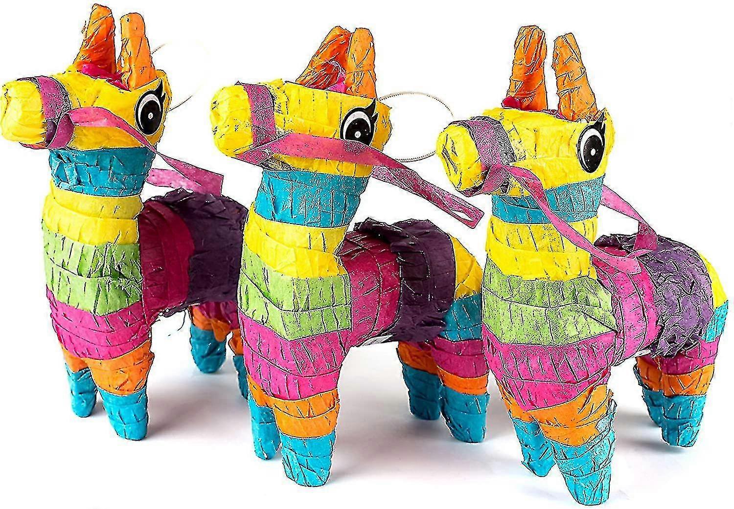 Mini Donkey Pinatas Fiesta Decorations