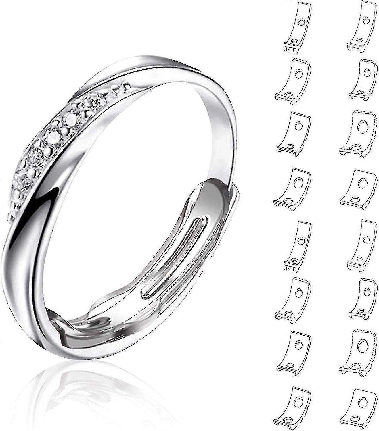 Ring Size Adjuster, 8pcs Invisible Ring Size Adjuster, Ring Size Adjustment
