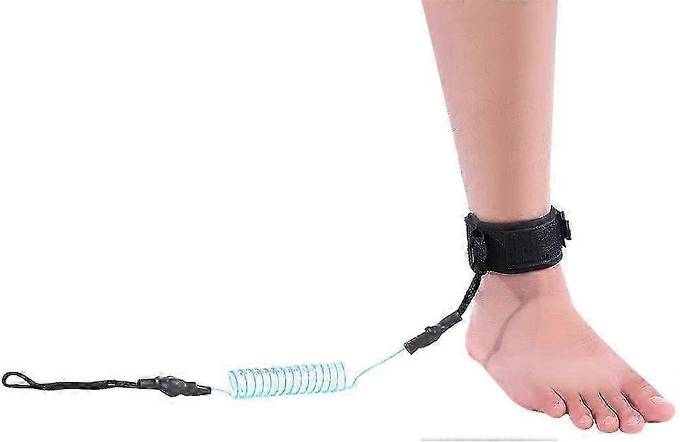 Surfing Leash - 5mm Leg Coiled Spring Leash, Sup Leash for Surfboard