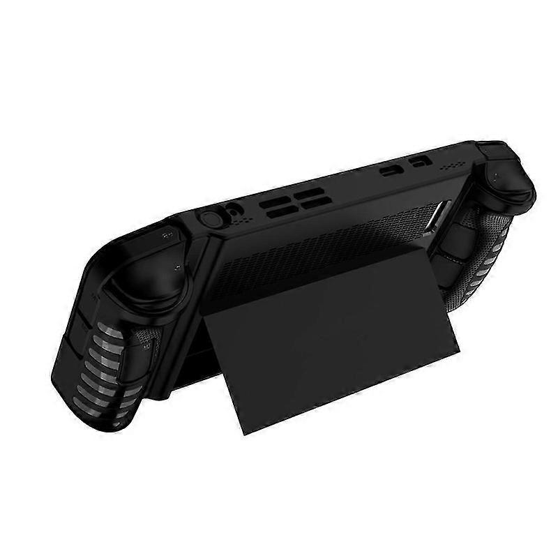 For Legion Go Handheld Game Console Full Body Soft Tpu Drop-proof Protector Case With Shockproof Black